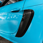 TECHART Luftschacht Carbon für 718 Boxster / Cayman - Glänzend