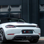 TECHART Heckblende Carbon für 718 Boxster / Cayman - Glänzend