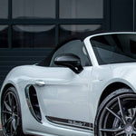 TECHART Carbon Zierblenden für Außenspiegel für 718 Boxster / Cayman - Glänzend