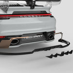 TECHART Diffusoraufsatz für Heckschürze für 992.1 Carrera - mit SportDesign Paket / GTS