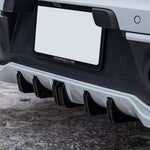TECHART Diffusoraufsatz für Heckschürze für 992.1 Carrera - mit SportDesign Paket / GTS