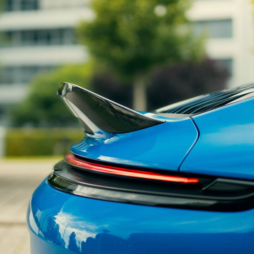 TECHART Heckspoiler III für 992.2 - PU-GFK (Kunststoff) / Cabrio / Sichtcarbon glänzend