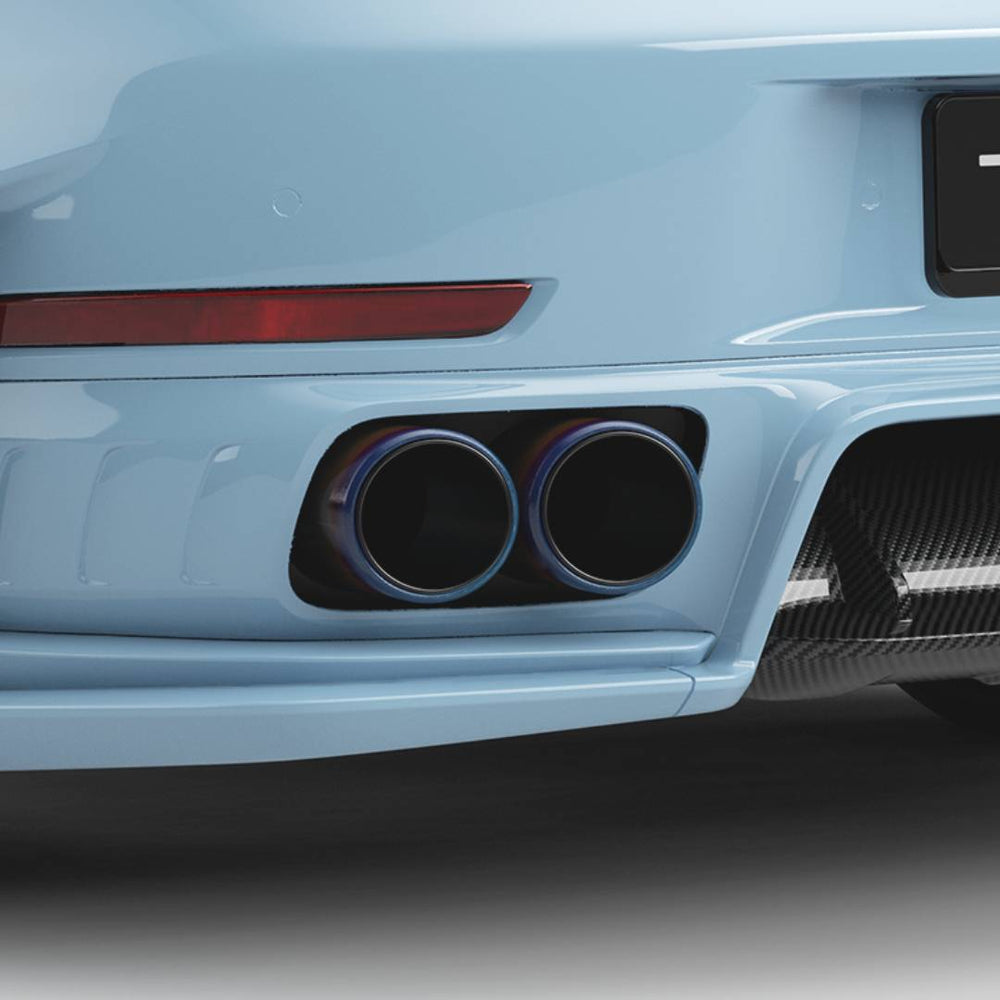 TECHART Titan Endrohre für 992.2 Turbo S