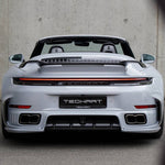 TECHART Heckdiffusor für 992.2 Turbo S