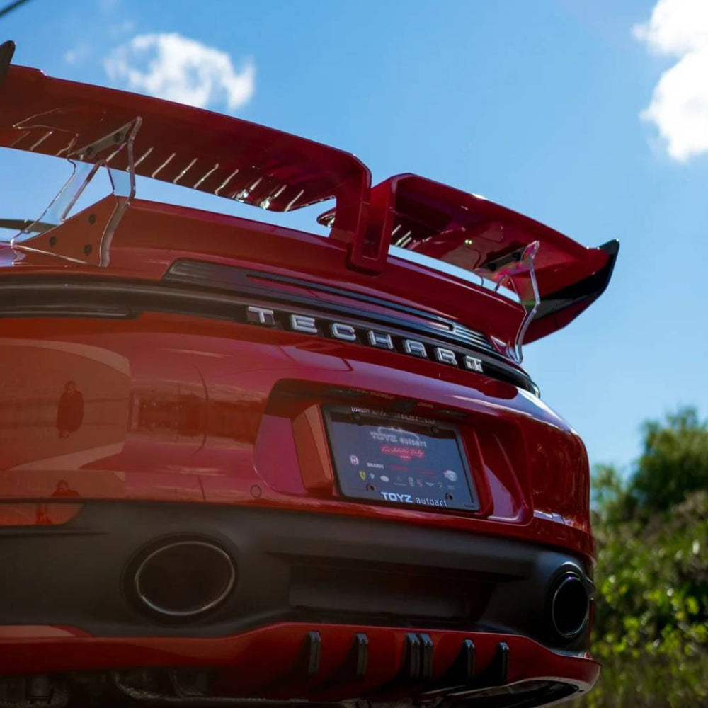 TECHART Heckschriftzug für 992.1 - Silber