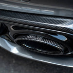 TECHART Carbon Endrohr-Kit für 992 mit Sport Abgasanlage
