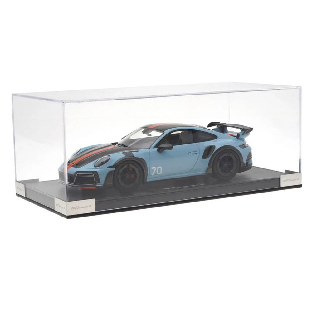 TECHART 1:18 Sammlermodell GTstreet R auf Basis 911 Turbo S (992) - Gulfblau