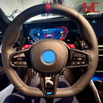 Dry Carbon Leder Lenkrad für BMW M2 M3 M4 G80 G81 G82 G83 G87