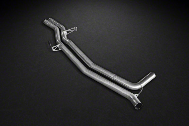 Porsche Macan Turbo - Downpipe mit 250 Zellen Sportkat (ECU Programmierung kann erforderlich sein) Bei Änderungen oder Programmierungen der ECU (Motorsteuergerät) empfehlen wir, aus Garantie- und Gewährleistungsgründen vorab den jeweiligen Fahrzeugh…