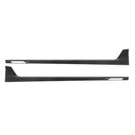 SOOQOO Seitenschweller mit Flaps Carbon passend für BMW M5 (G90/G99)