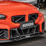 SOOQOO Frontspoiler V2-B Carbon passend für BMW M2 (G87)