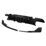 SOOQOO Heckdiffusor Carbon passend für BMW X6 (F96/F96 Facelift)