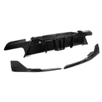SOOQOO Heckdiffusor Carbon passend für BMW X6 (F96/F96 Facelift)