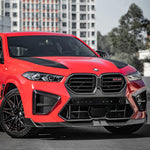 SOOQOO Frontspoiler Carbon passend für BMW X6 (F96) Facelift