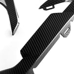 SOOQOO Kotflügel Embleme Carbon passend für BMW X6 (F96) Facelift