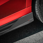 SOOQOO Seitenschweller Carbon passend für BMW X6 (F96/F96 Facelift) X6 (G06/G06 Facelift)
