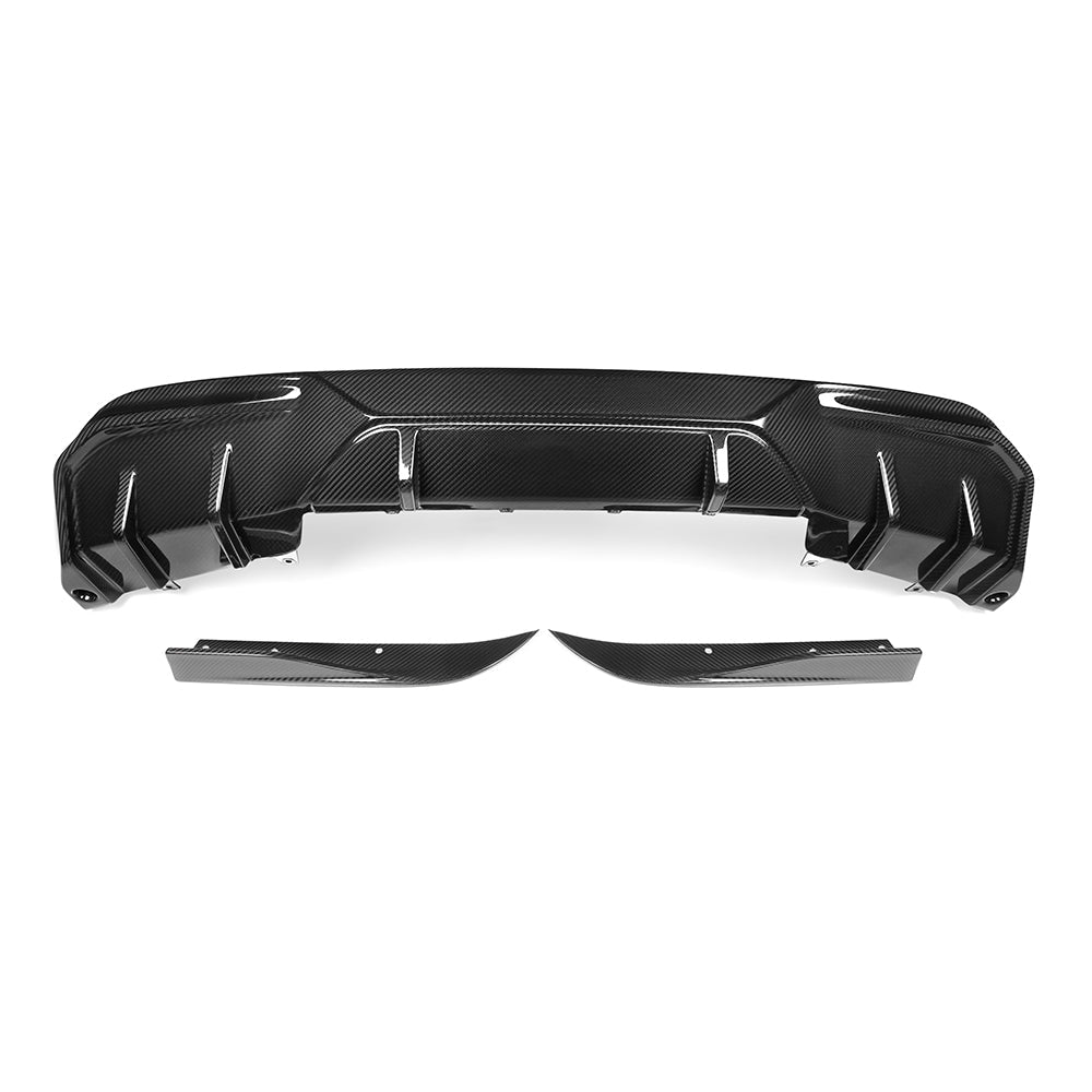 SOOQOO Heckdiffusor Carbon passend für BMW (i4/Gran Coupe)
