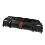 SOOQOO Heckdiffusor mit Licht Carbon passend für BMW 2er (G42)