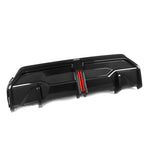 SOOQOO Heckdiffusor mit Licht Carbon passend für BMW 2er (G42)
