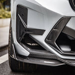 SOOQOO Front Canards Carbon passend für BMW X3 M (F97) X4 M (F98) Facelift