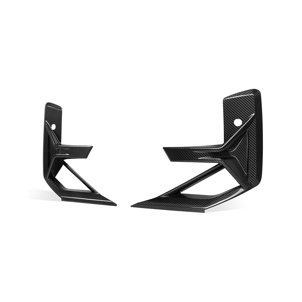 SOOQOO Front Canards Carbon passend für BMW X3 M (F97) X4 M (F98) Facelift