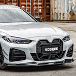 SOOQOO Frontspoiler Carbon passend für BMW 4er (G26/i4/G26 Gran Coupe)