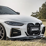 SOOQOO Frontspoiler Carbon passend für BMW 4er (G22 G23)