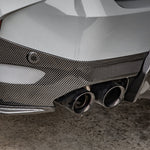 SOOQOO Heck Seitendiffusoren Carbon passend für BMW 2er (G42)