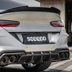 SOOQOO Heckdiffusor Carbon passend für BMW M8 (F91/F92)