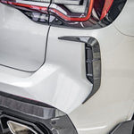 SOOQOO Heck Canards Carbon passend für BMW X3 (G01) Facelift