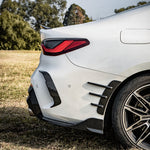 SOOQOO Heckansatz Carbon passend für BMW 4er (G22 G23)