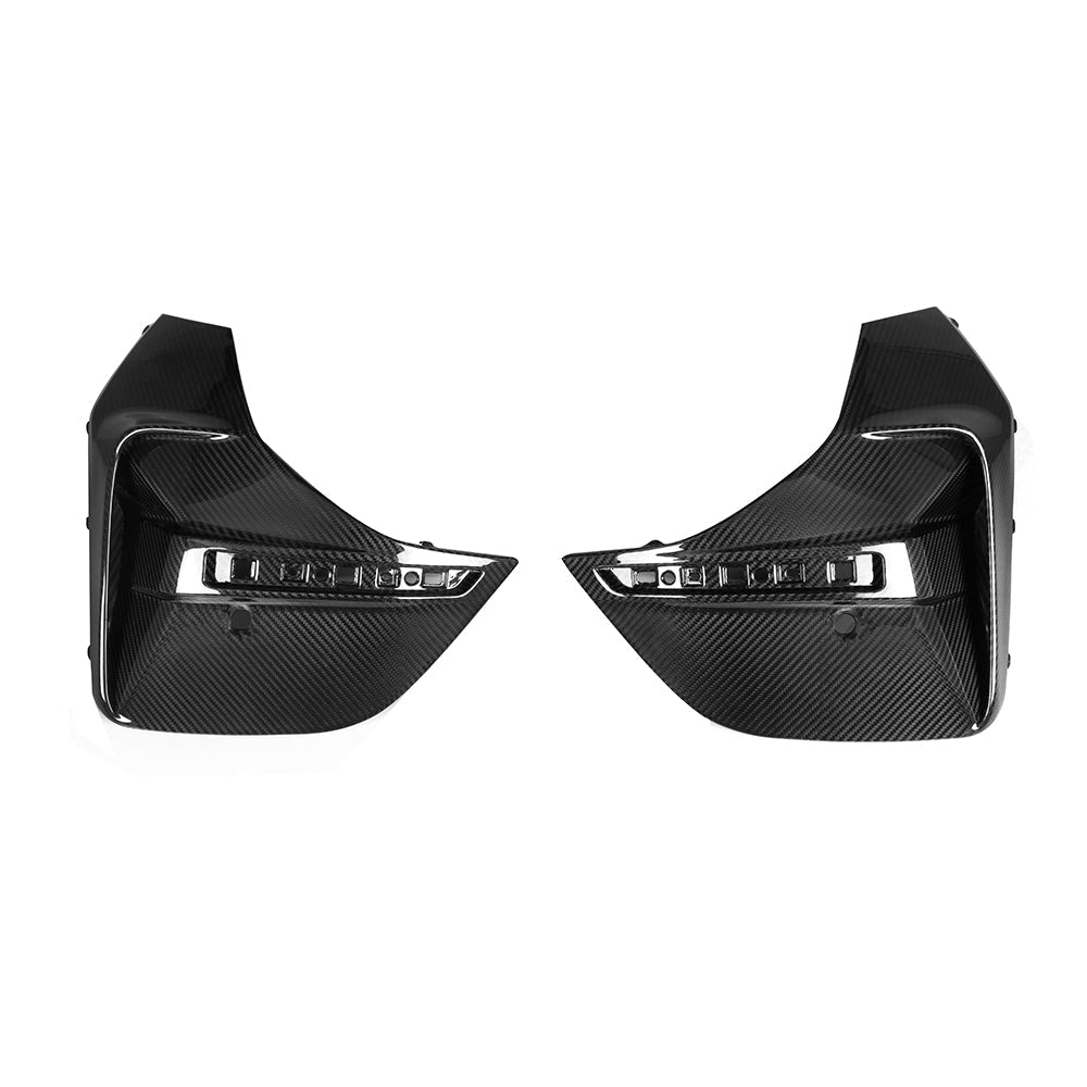 SOOQOO Heckansatz Carbon passend für BMW 4er (G26/i4/G26 Gran Coupe)