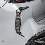 SOOQOO Heck Canards Carbon passend für BMW X3 M (F97) Facelift