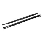 SOOQOO Seitenschweller Carbon passend für BMW iX3 (G08) X3 (G01 Facelift) X4 (G02 Facelift) X3 M (F97/F97 Facelift) X4 M (F98/F98 Facelift)