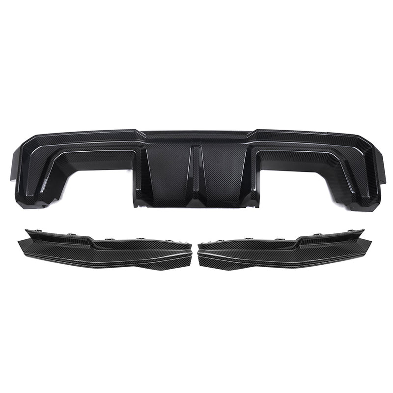 SOOQOO Heckdiffusor Set V2 Carbon passend für BMW M4 (G82/G83)