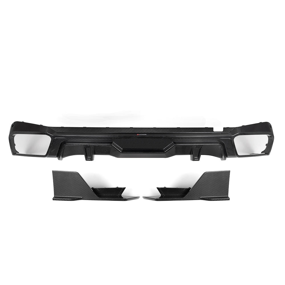 SOOQOO Heckdiffusor Carbon passend für BMW X5 (G05/G18)