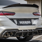 SOOQOO Heckdiffusor Carbon passend für BMW M8 (F93)
