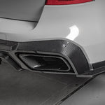 SOOQOO Auspuffblenden Carbon passend für BMW X5 (G05/G18)