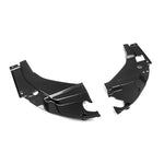 SOOQOO Scheinwerfer Abdeckungen Motorraum Carbon passend für BMW M2 (G87)