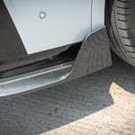 SOOQOO Heckdiffusor ohne Licht Carbon passend für BMW X4 (G02) Facelift
