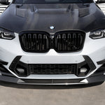 SOOQOO Frontspoiler V2 Carbon passend für BMW X3 M (F97) X4 M (F98) Facelift