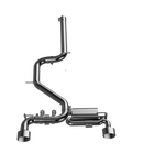 3.5" ULTRA Abgasanlage - Seat Leon Cupra 5F - Endrohr Typ 5 - 114mm mit Einsatz - 15° abgeschrägt / Seat Leon Cupra 265