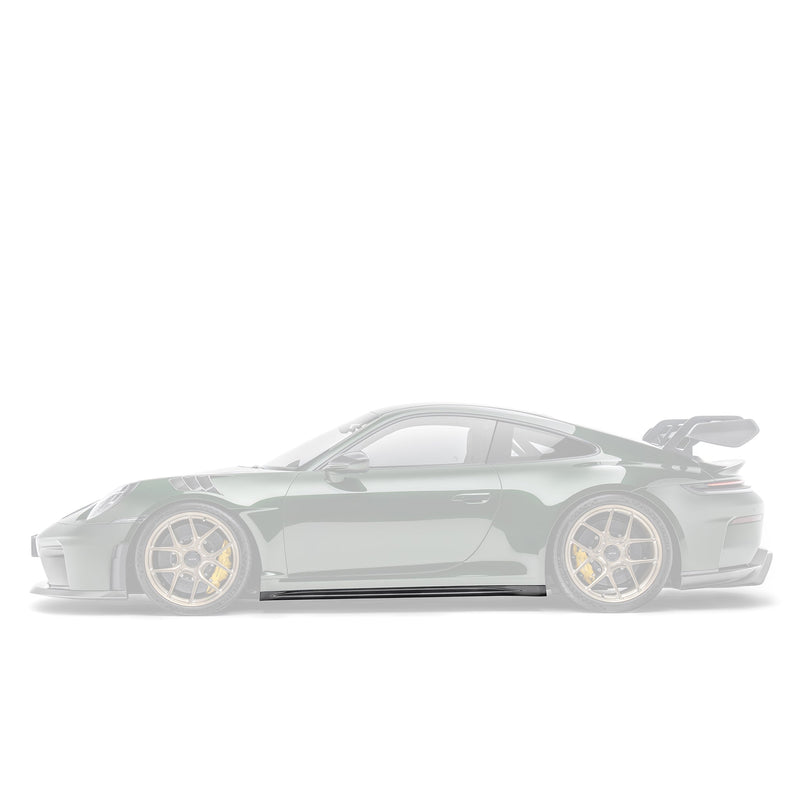 PORSCHE 992.2 / 992.1 GT3 PREPREG CARBON FIBER SIDE SKIRTS
