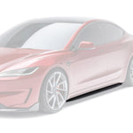 TESLA MODEL 3 HIGHLAND & PERFORMANCE CARBON FIBER SIDE SKIRTS