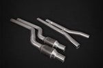 BMW X5M G05 - Abgasanlage mit 200 Zellen Sportkats als Ersatz der OPF,s BMW Version 2/3 Adapterrohr mit Flansch- Verbindung