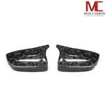 Dry Carbon "Forged" Spiegelkappen für BMW M5 F90 / M8 F91 F92 F93 / M850i LCI / M550i G30 G31 / M550i LCI