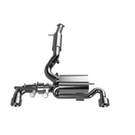 3.5" ULTRA Abgasanlage - Toyota GR Yaris - 261 PS - Endrohr Typ 5 -  114mm mit Einsatz - 15° abgeschrägt