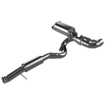 3.5" ULTRA Abgasanlage - Toyota GR Yaris - 261 PS - Endrohr Typ 5 -  114mm mit Einsatz - 15° abgeschrägt