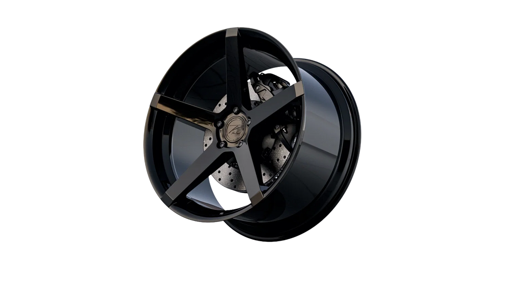Z-Performance ZP6.1 FLOWFORGED 9x18 ET35 - Gloss black