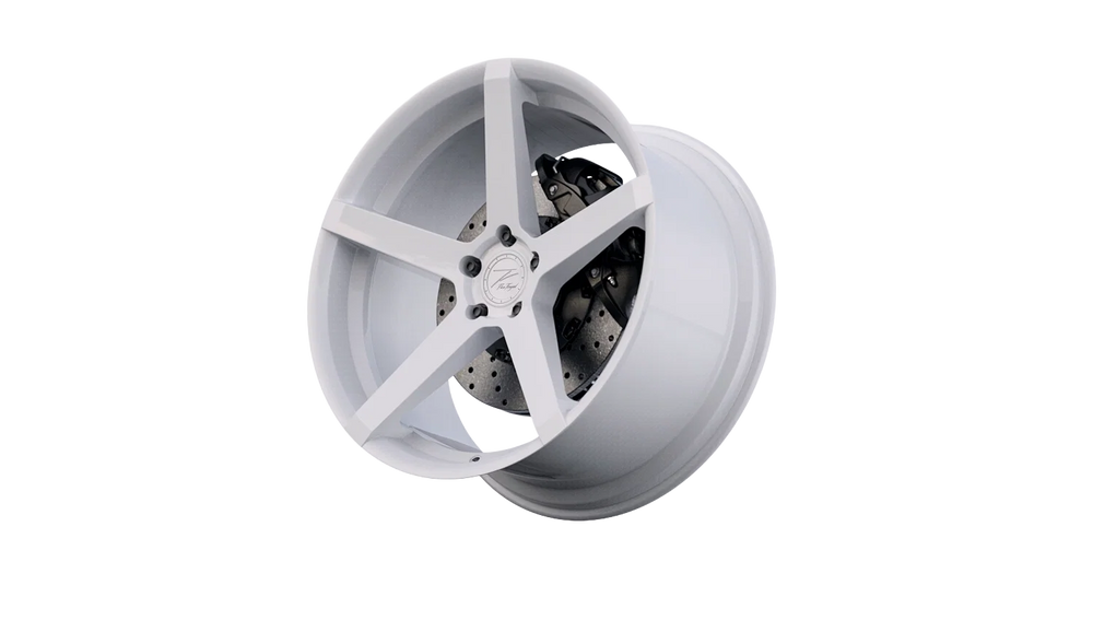 Z-Performance ZP6.1 FLOWFORGED 9.5x19 ET40 - Pure white